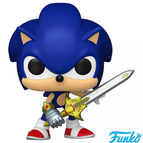 Funko POP #1106 Sonic The Hedgehog Sonic with Caliburn Exclusive Figure